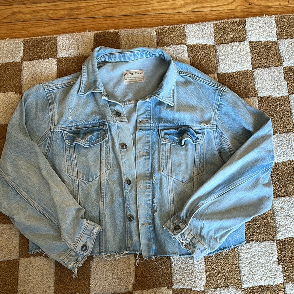 Free people denim jacket
